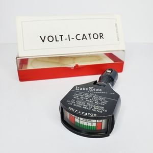 Volt-I-Cator Auto Vehicle Car Truck Plug-In Battery Check Read Vintage 70s